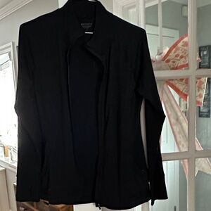 Athleta Black zip up Jacket size xl